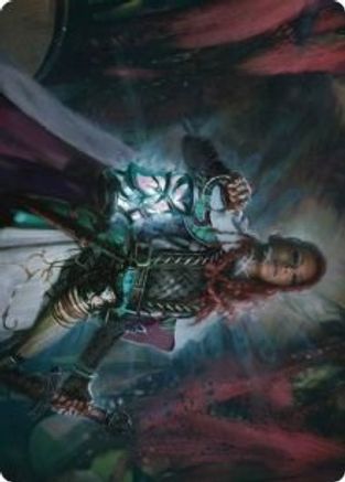 Image of Tergrid, God of Fright Art Card (ASKHM-027) - Art Series: Kaldheim
