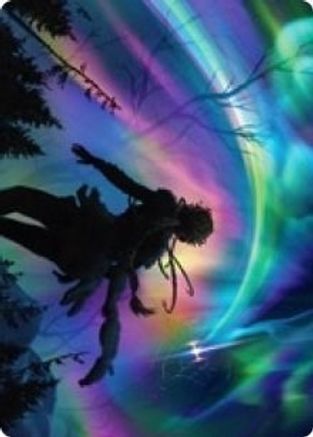 Image of The Prismatic Bridge Art Card (ASKHM-064) - Art Series: Kaldheim