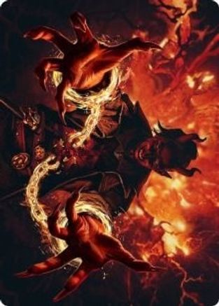 Image of Tibalt's Trickery Art Card (ASKHM-038) - Art Series: Kaldheim