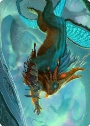 Image of Toski, Bearer of Secrets Art Card (ASKHM-052) - Art Series: Kaldheim