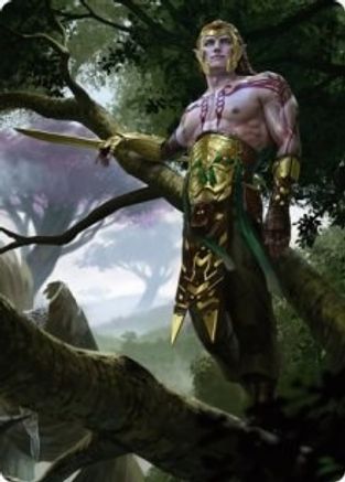 Image of Tyvar Kell Art Card (ASKHM-053) - Art Series: Kaldheim