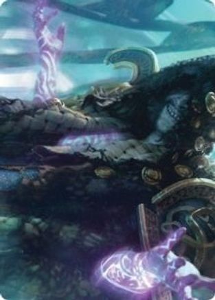 Image of Valki, God of Lies Art Card (ASKHM-028) - Art Series: Kaldheim