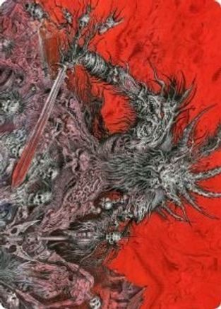 Image of Varragoth, Bloodsky Sire Art Card (ASKHM-078) - Art Series: Kaldheim