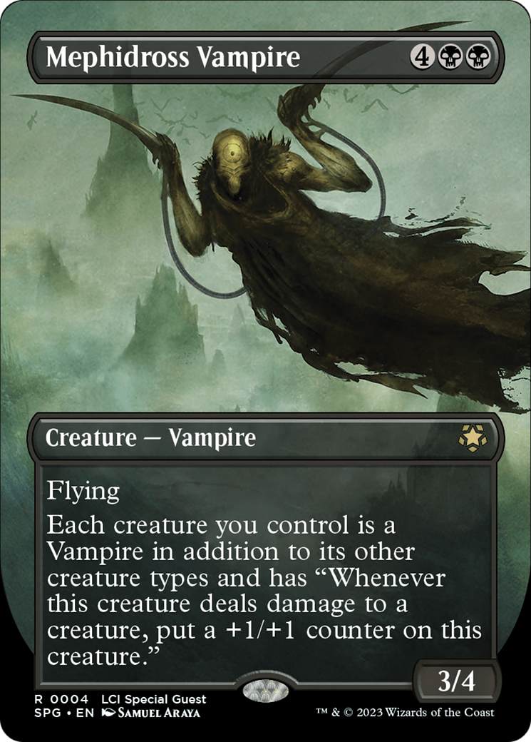 Image of Mephidross Vampire (Borderless) (SPG-004) - Special Guests (Borderless) Foil