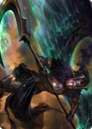 Image of Vengeful Reaper Art Card (ASKHM-029) - Art Series: Kaldheim