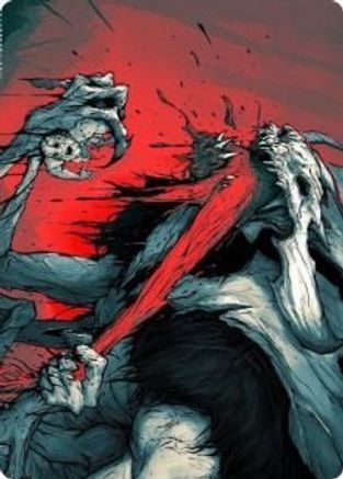 Image of Vorinclex, Monstrous Raider Art Card (79/81) (ASKHM-079) - Art Series: Kaldheim