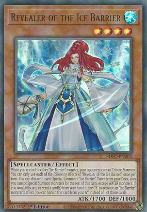 Image of Revealer of the Ice Barrier (SDFC-EN002) - Structure Deck: Freezing Chains 1st Edition