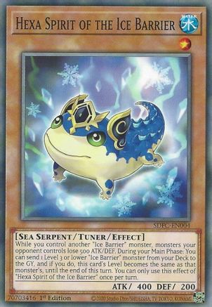 Image of Hexa Spirit of the Ice Barrier (SDFC-EN004) - Structure Deck: Freezing Chains 1st Edition