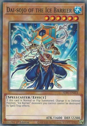 Image of Dai-sojo of the Ice Barrier (SDFC-EN014) - Structure Deck: Freezing Chains 1st Edition