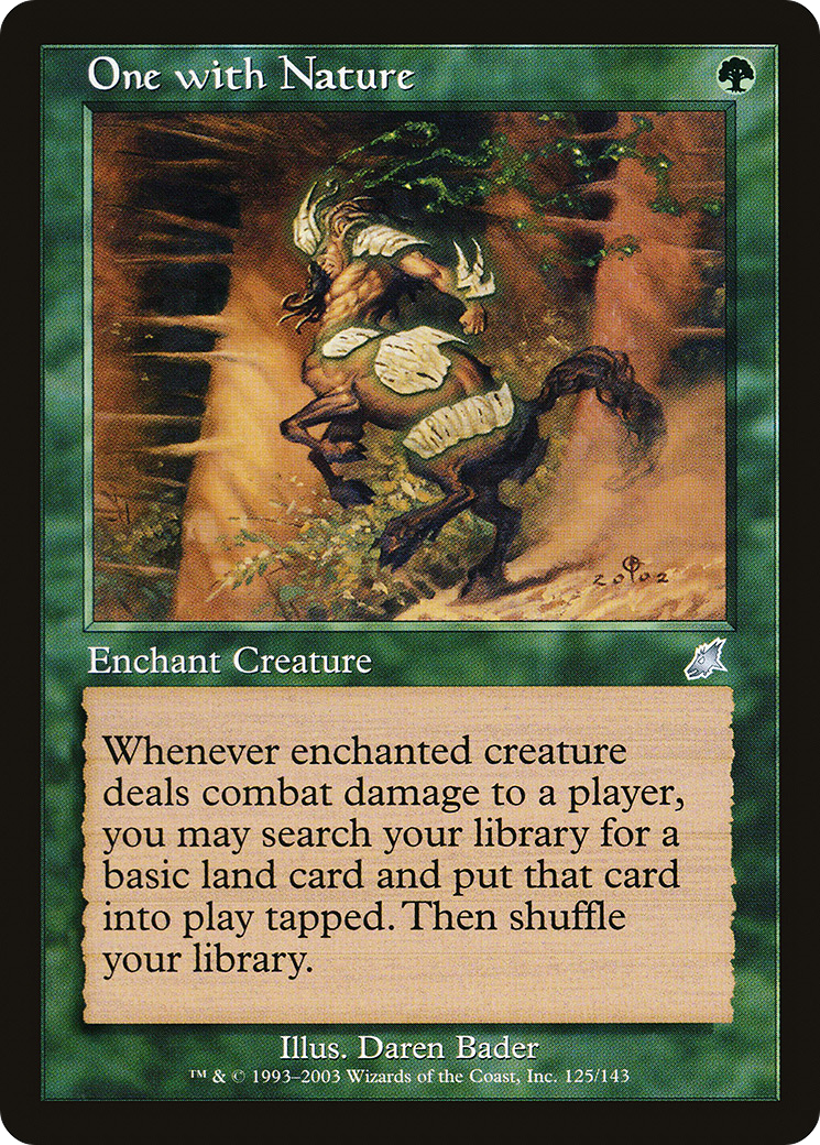 Image of One with Nature (SCG-125) - Scourge