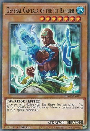 Image of General Gantala of the Ice Barrier (SDFC-EN017) - Structure Deck: Freezing Chains 1st Edition