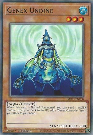 Image of Genex Undine (SDFC-EN020) - Structure Deck: Freezing Chains 1st Edition