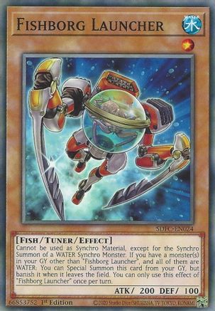 Image of Fishborg Launcher (SDFC-EN024) - Structure Deck: Freezing Chains 1st Edition