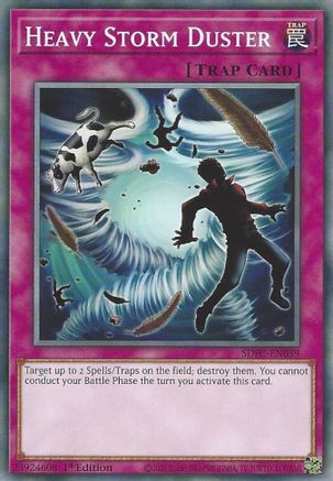 Image of Heavy Storm Duster (SDFC-EN039) - Structure Deck: Freezing Chains 1st Edition