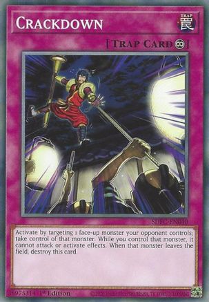 Image of Crackdown (SDFC-EN040) - Structure Deck: Freezing Chains 1st Edition