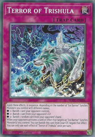 Image of Terror of Trishula (SDFC-EN046) - Structure Deck: Freezing Chains 1st Edition