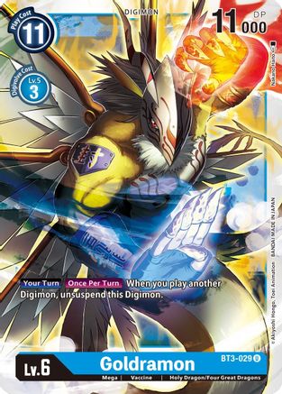 Image of Goldramon (BT3-029) - Release Special Booster 1.5