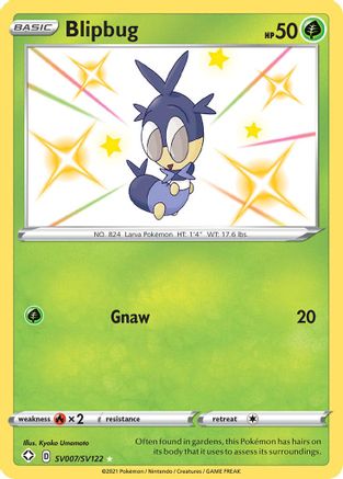Image of Blipbug SV007/SV122  - Holofoil Shining Fates Shiny Vault - Shiny Holo Rare
