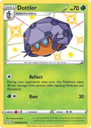 Image of Dottler SV008/SV122  - Holofoil Shining Fates Shiny Vault - Shiny Holo Rare
