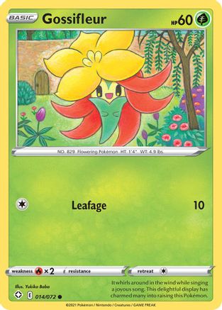 Image of Gossifleur 014/072  Shining Fates - Common