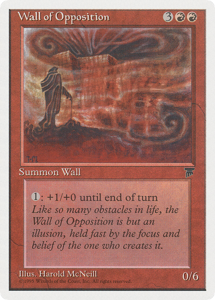 Image of Wall of Opposition (CHR-056) - Chronicles