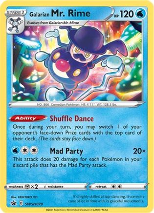 Image of Galarian Mr. Rime SWSH079  - Holofoil SWSH Sword & Shield Promo Cards - Promo