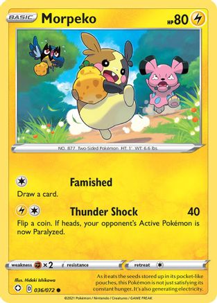 Image of Morpeko (036) 036/072  Shining Fates - Common
