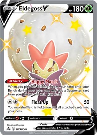 Image of Eldegoss V SWSH084  - Holofoil SWSH Sword & Shield Promo Cards - Promo