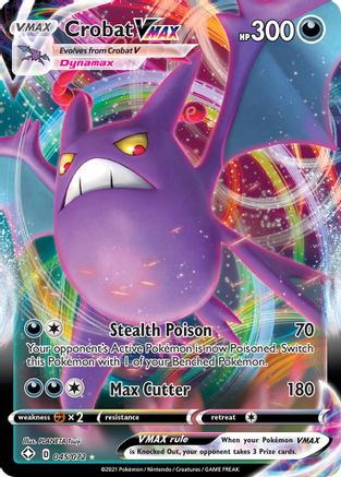 Image of Crobat VMAX 045/072  - Holofoil Shining Fates - Ultra Rare