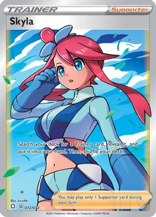 Image of Skyla (Full Art) 072/072  - Holofoil Shining Fates - Ultra Rare