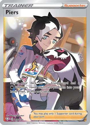 Image of Piers (Full Art) 069/072  - Holofoil Shining Fates - Ultra Rare