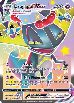 Image of Dragapult VMAX SWSH097  - Holofoil SWSH Sword & Shield Promo Cards - Promo