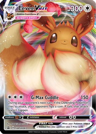 Image of Eevee VMAX SWSH087  - Holofoil SWSH Sword & Shield Promo Cards - Promo
