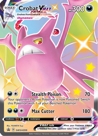 Image of Crobat VMAX SWSH099  - Holofoil SWSH Sword & Shield Promo Cards - Promo