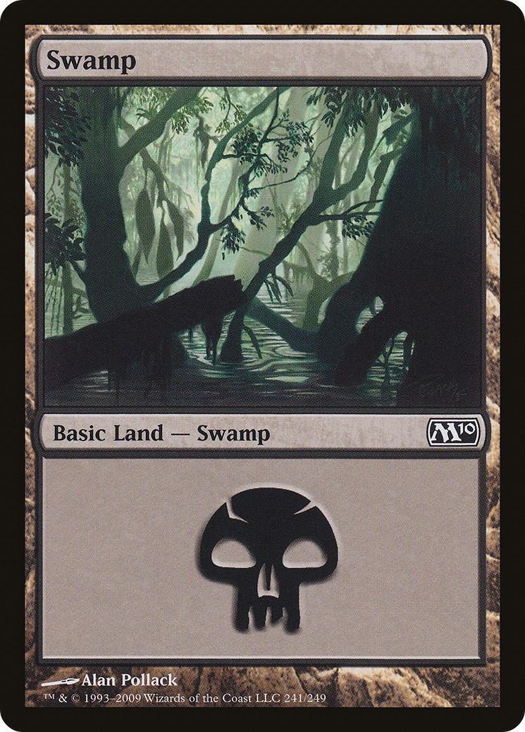 Image of Swamp (241) (M10-241) - Magic 2010