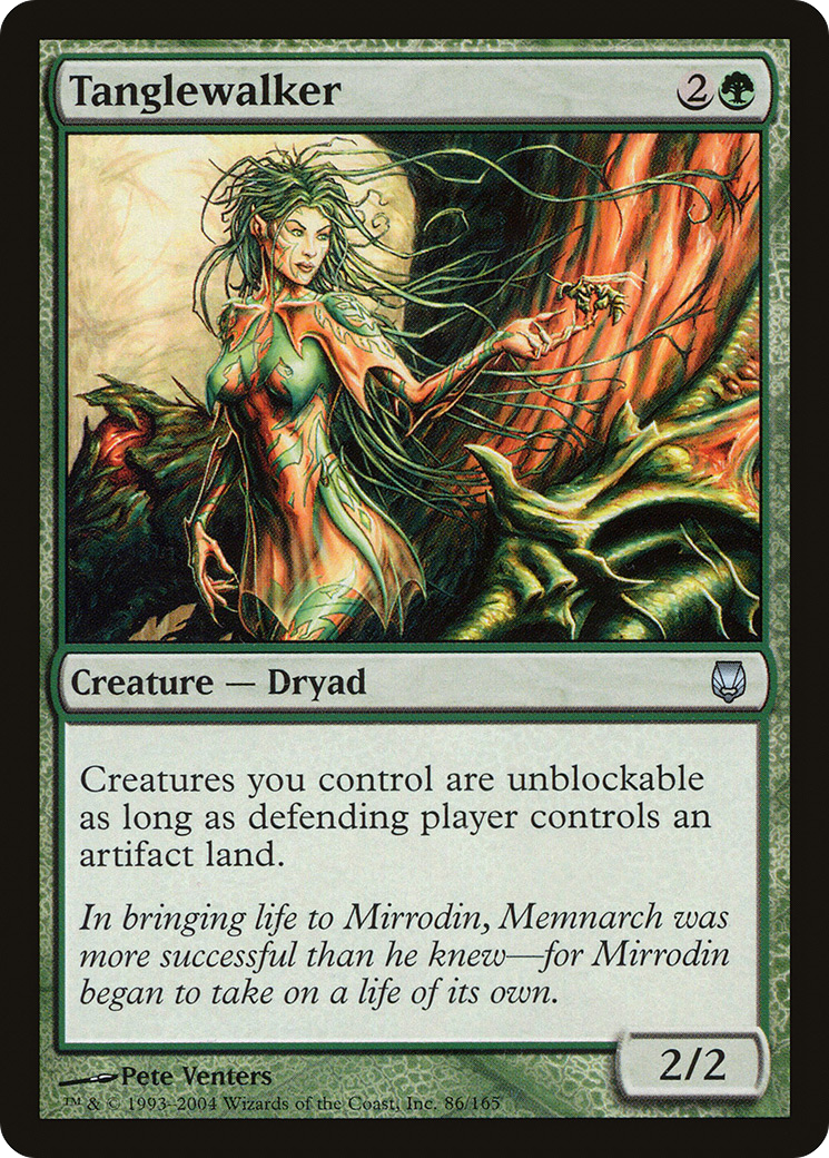 Image of Tanglewalker (DST-086) - Darksteel Foil