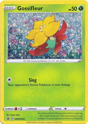 Image of Gossifleur SWSH010  - Holofoil Miscellaneous Cards & Products - Promo