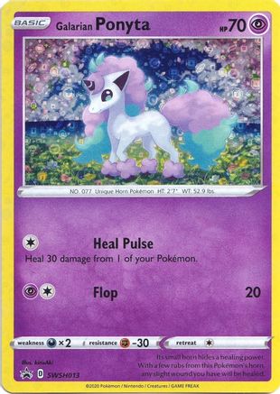 Image of Galarian Ponyta SWSH013  - Holofoil Miscellaneous Cards & Products - Promo
