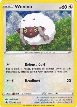 Image of Wooloo SWSH011  - Holofoil Miscellaneous Cards & Products - Promo
