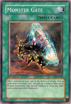 Image of Monster Gate (AST-039) - Ancient Sanctuary 1st Edition
