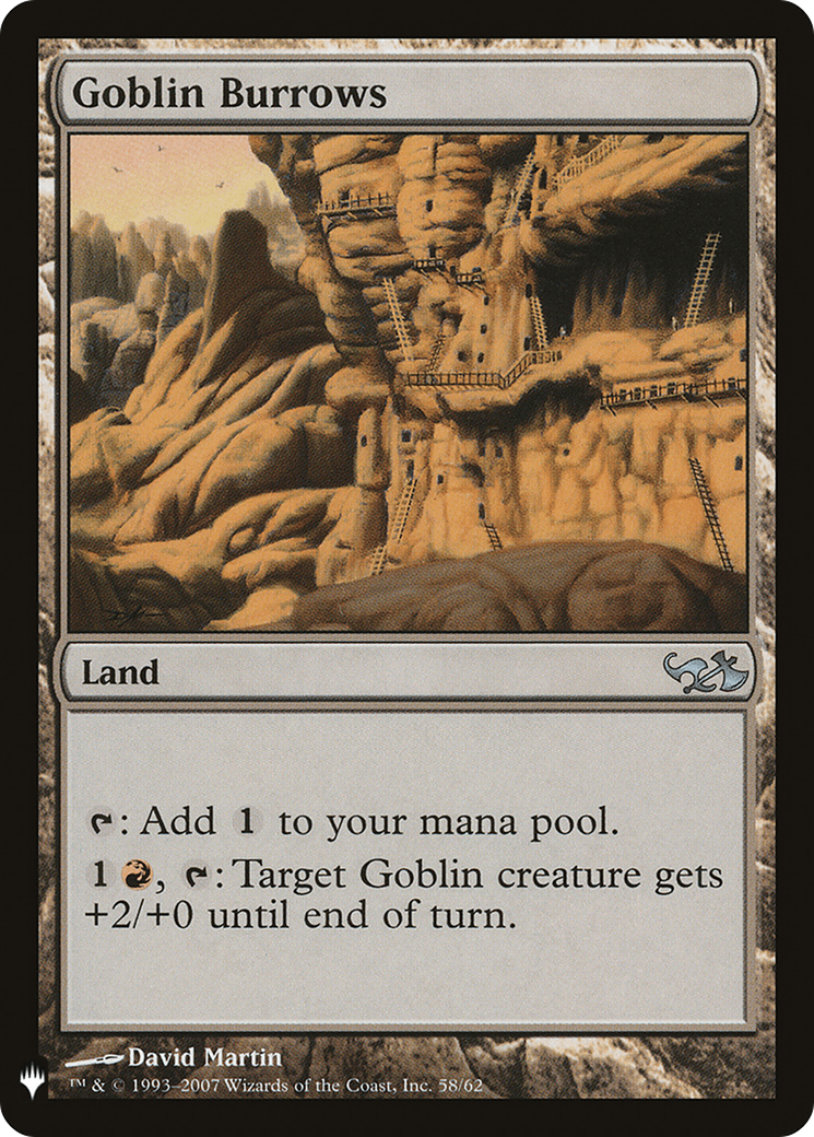 Image of Goblin Burrows (LIST-058) - The List