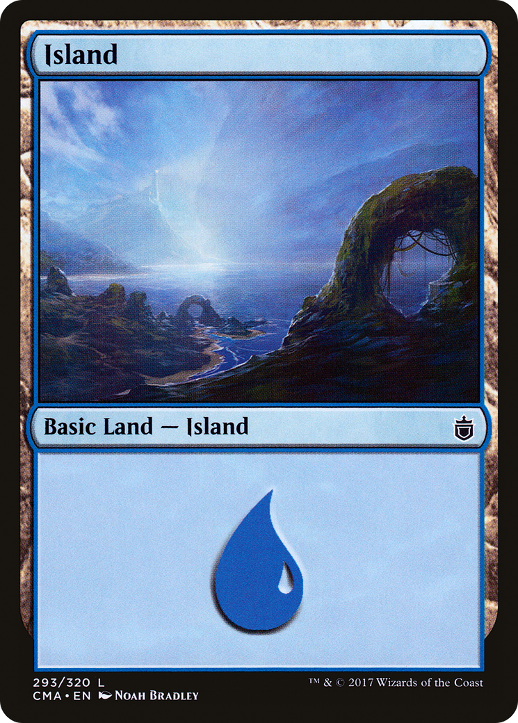 Image of Island (293) (CMA-293) - Commander Anthology