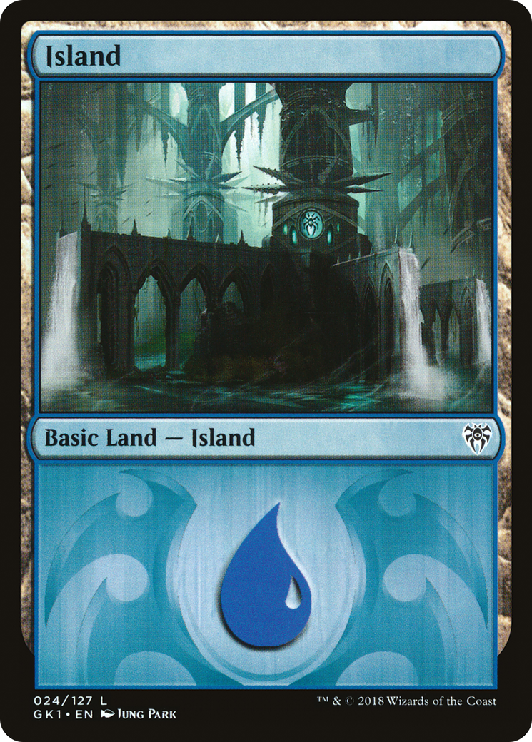 Image of Island (024) (GR1-024) - GRN Guild Kit