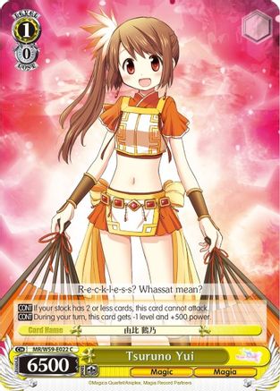 Image of Tsuruno Yui (MR/W59-E022 C) - Magia Record: Puella Magi Madoka Magica [Side Story] (Mobile)