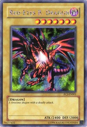Image of Red-Eyes B. Dragon (PCJ-EN001) - Power of Chaos: Joey the Passion Limited