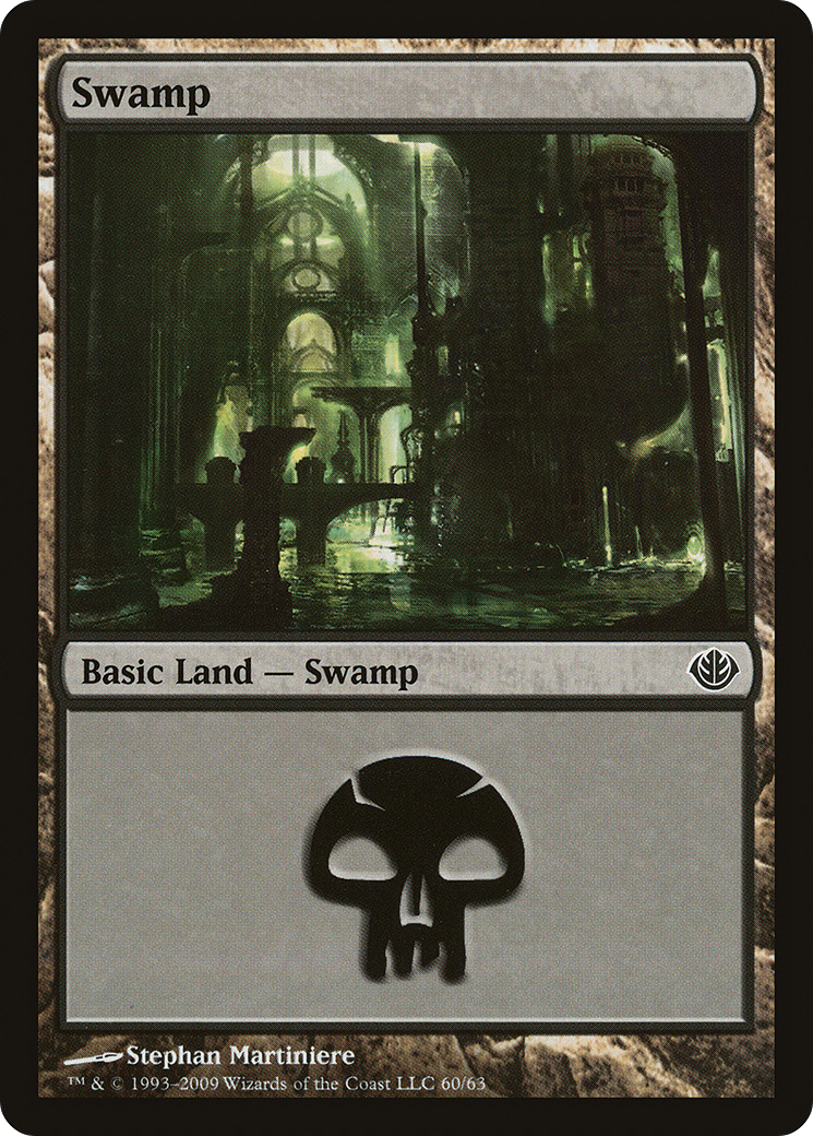 Image of Swamp (60) (DDD-060) - Duel Decks: Garruk vs. Liliana