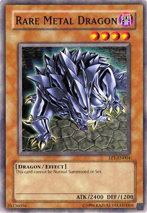 Image of Rare Metal Dragon (EP1-EN004) - Yu-Gi-Oh! Movie Exclusive Pack Limited