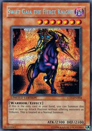 Image of Swift Gaia the Fierce Knight (CT1-EN004) - 2004 Collectors Tin Limited