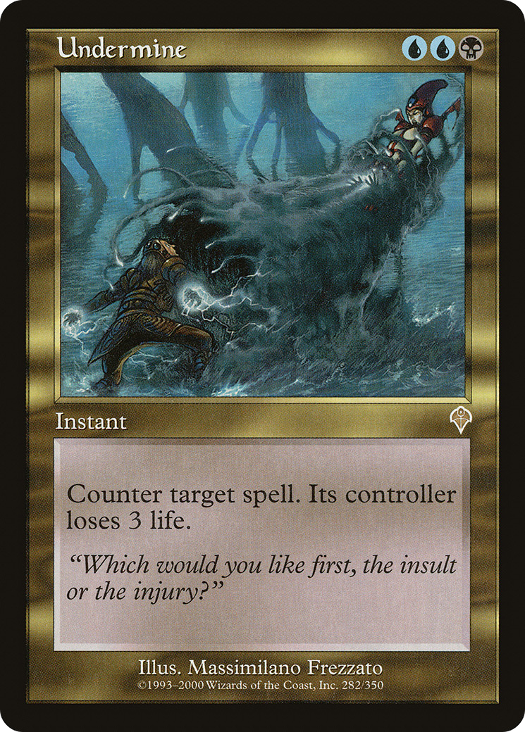 Image of Undermine (INV-282) - Invasion Foil