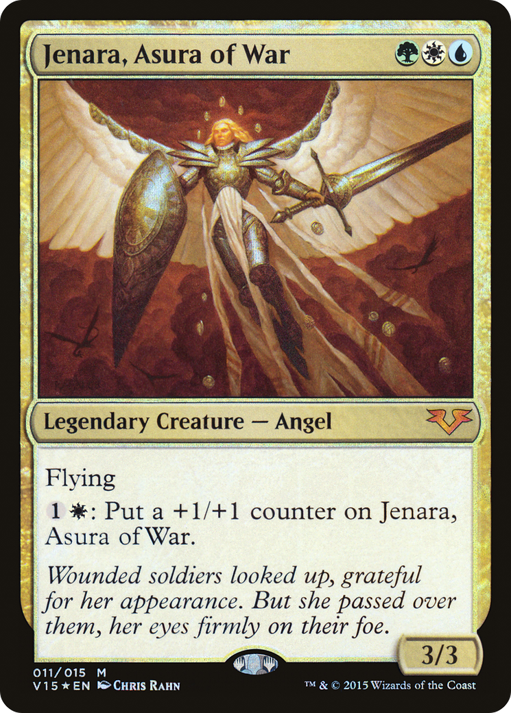 Image of Jenara, Asura of War (V15-011) - From the Vault: Angels Foil